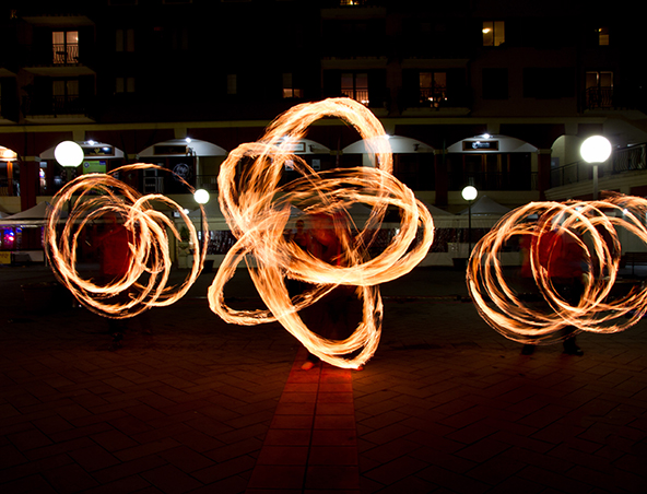 Sydney Fire Performers - Fire Twirlers - Sydney Performers - Roving Entertainment